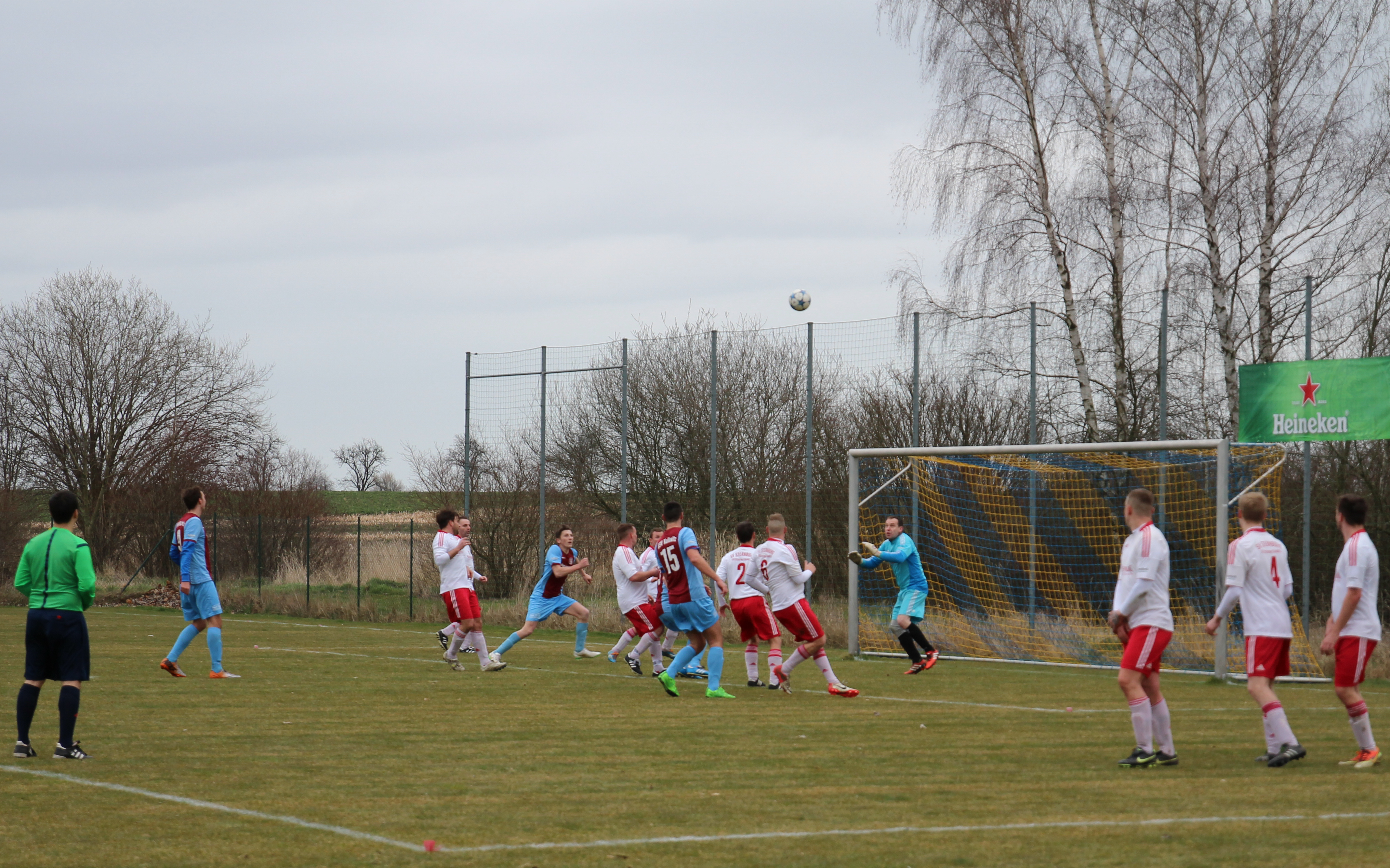 Nach Dominik Müllers Freistoss sorgt Paul Gleffe für das zwischenzeitliche 3:1 für den SSV Kulkwitz